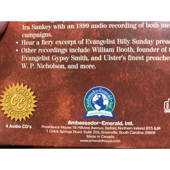 The Preaching Of Ian R.K. Paisley Classic Sermons 3 Audio CD Collectors Edition - Picture 4 of 5